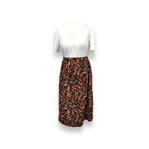 Handmade Vintage Women’s Butterfly Maxi Skirt